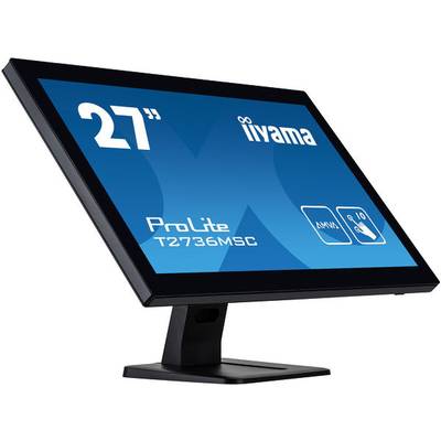 Iiyama ProLite T2736MSC LED monitor (felújított)  EEK F (A - G) 68.6 cm (27 coll) 1920 x 1080 pixel 16:9 4 ms Kijelző cs
