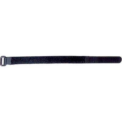 Tépőzáras kábelkötegelő, bolyhos és horgos fél (H x Sz) 457 mm x 19 mm fekete LappKabel FOL 500-50-0 10 db