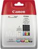 Canon Tinta CLI-551BKCMY Eredeti Kombinált csomag Fénykép fekete, Cián, Bíbor, Sárga 6509B009