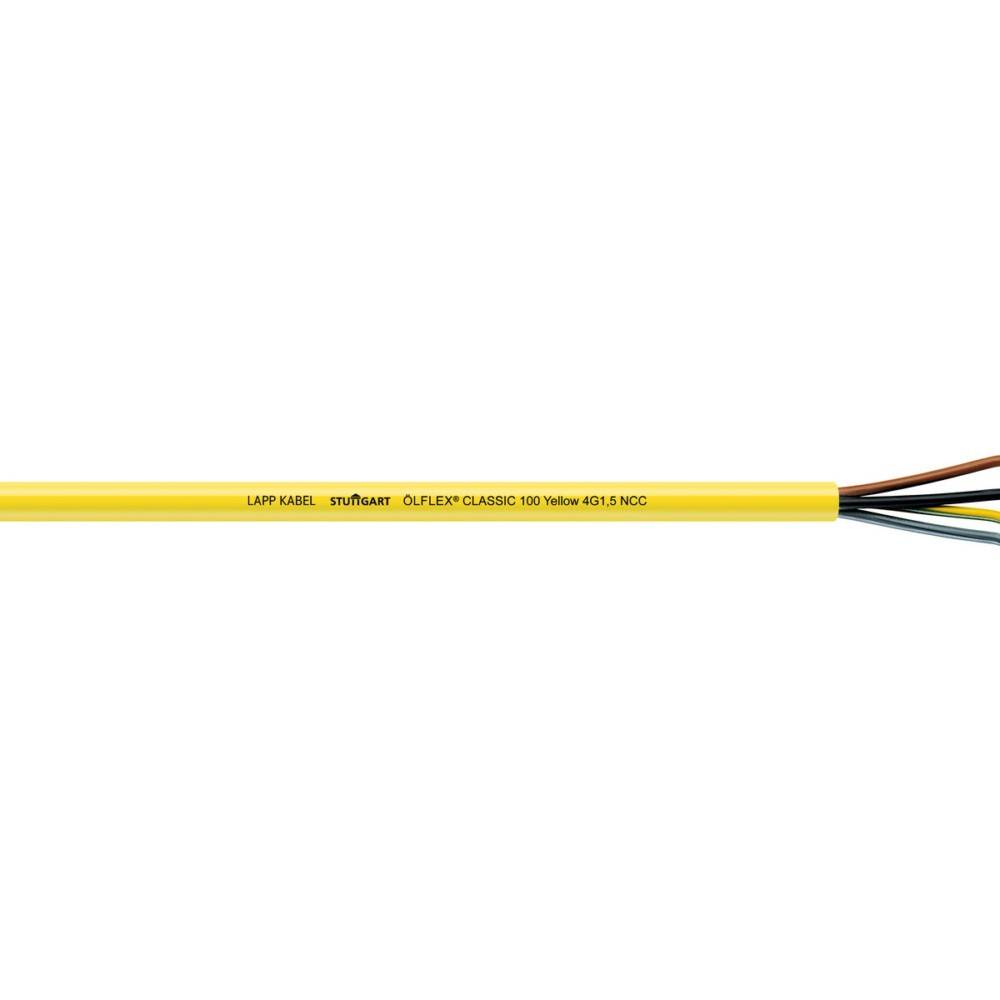 LAPP ÖLFLEX® CLASSIC 100 YELLOW Vezérlő vezeték 3 G 1.5 mm² Sárga 10400/50 50 m