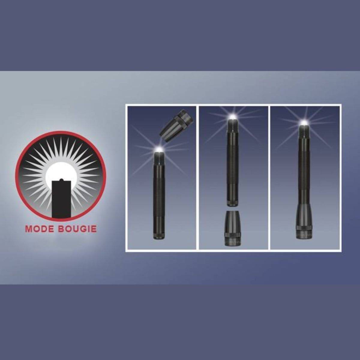 LED-es kézilámpa, 135 perc, fekete, Mag-Lite LED Mini-Pro+ SP+P01H-1