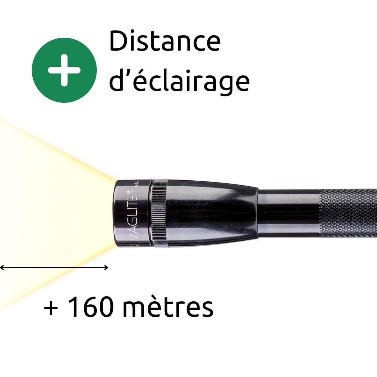 LED-es kézilámpa, 135 perc, fekete, Mag-Lite LED Mini-Pro+ SP+P01H-3