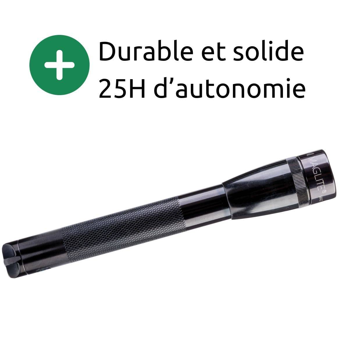 LED-es kézilámpa, 135 perc, fekete, Mag-Lite LED Mini-Pro+ SP+P01H-4