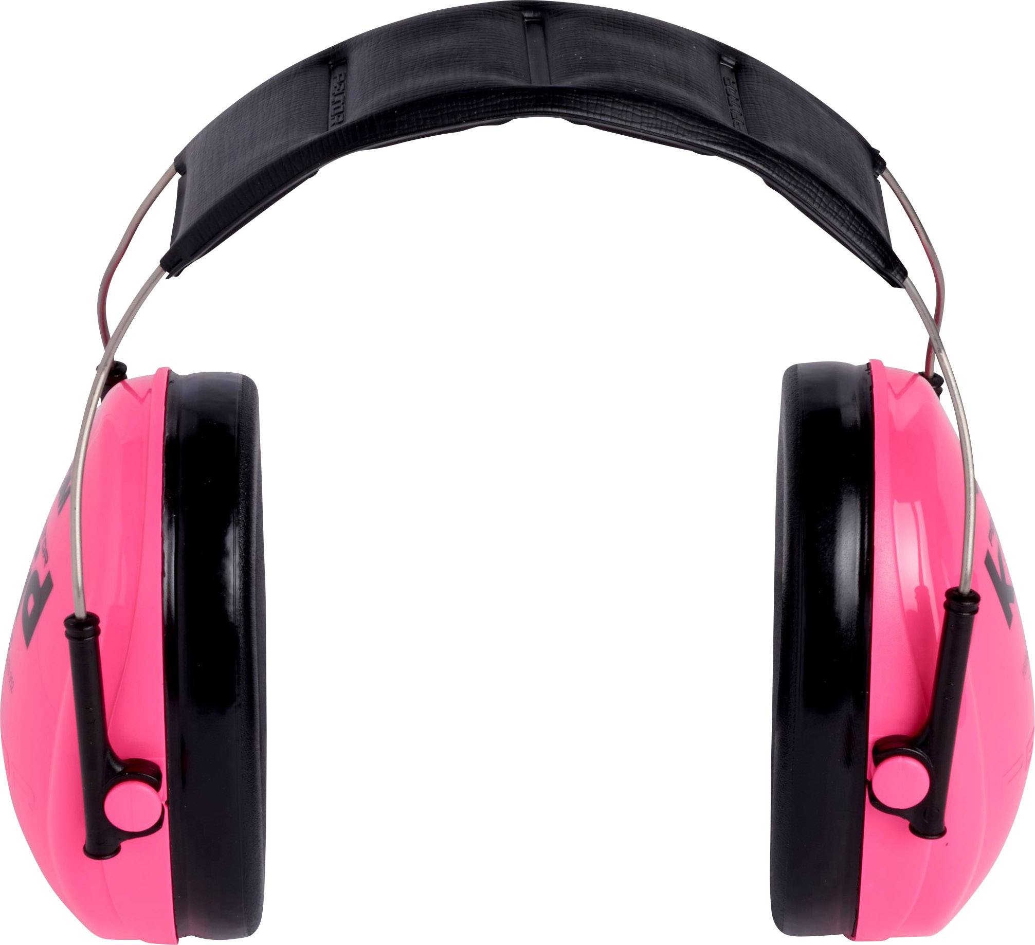 Fejpántos gyermek hallásvédő fültok, neon-rózsaszín, PELTOR™ KID H510AK-442-RE-1