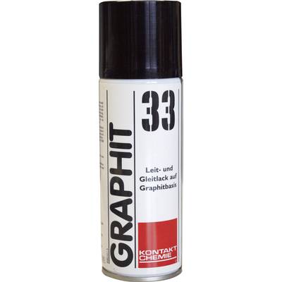 Grafitlakk spray gumi billentyűzet javításához 400 ml CRC Kontakt Chemie GRAPHIT 33
