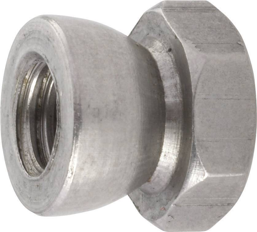 Biztonsági anyák (leszakadó anya) nemesacél, rozsdamentes, M8, 10 db, TOOLCRAFT