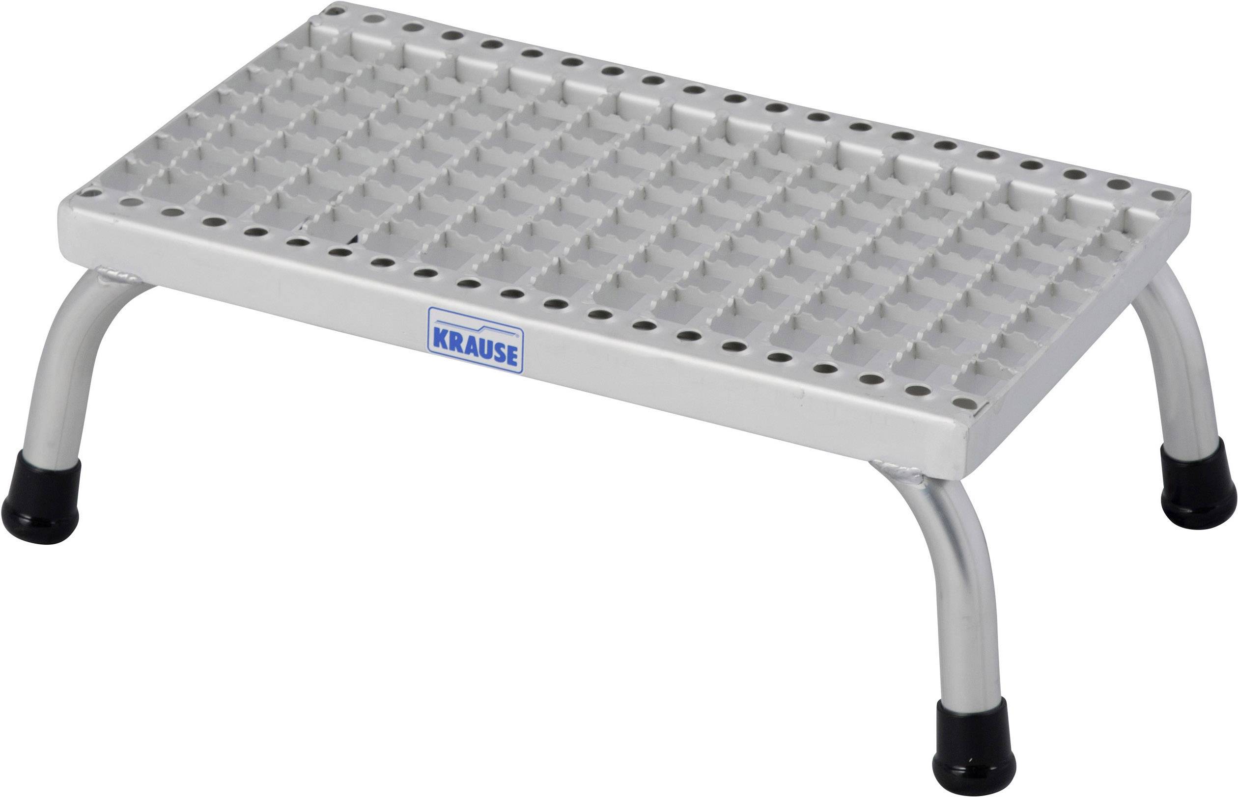 Krause 805317 Alumínium Szerelő fellépő Munkamagasság (max.): 2.20 m Ezüst 2.5 kg