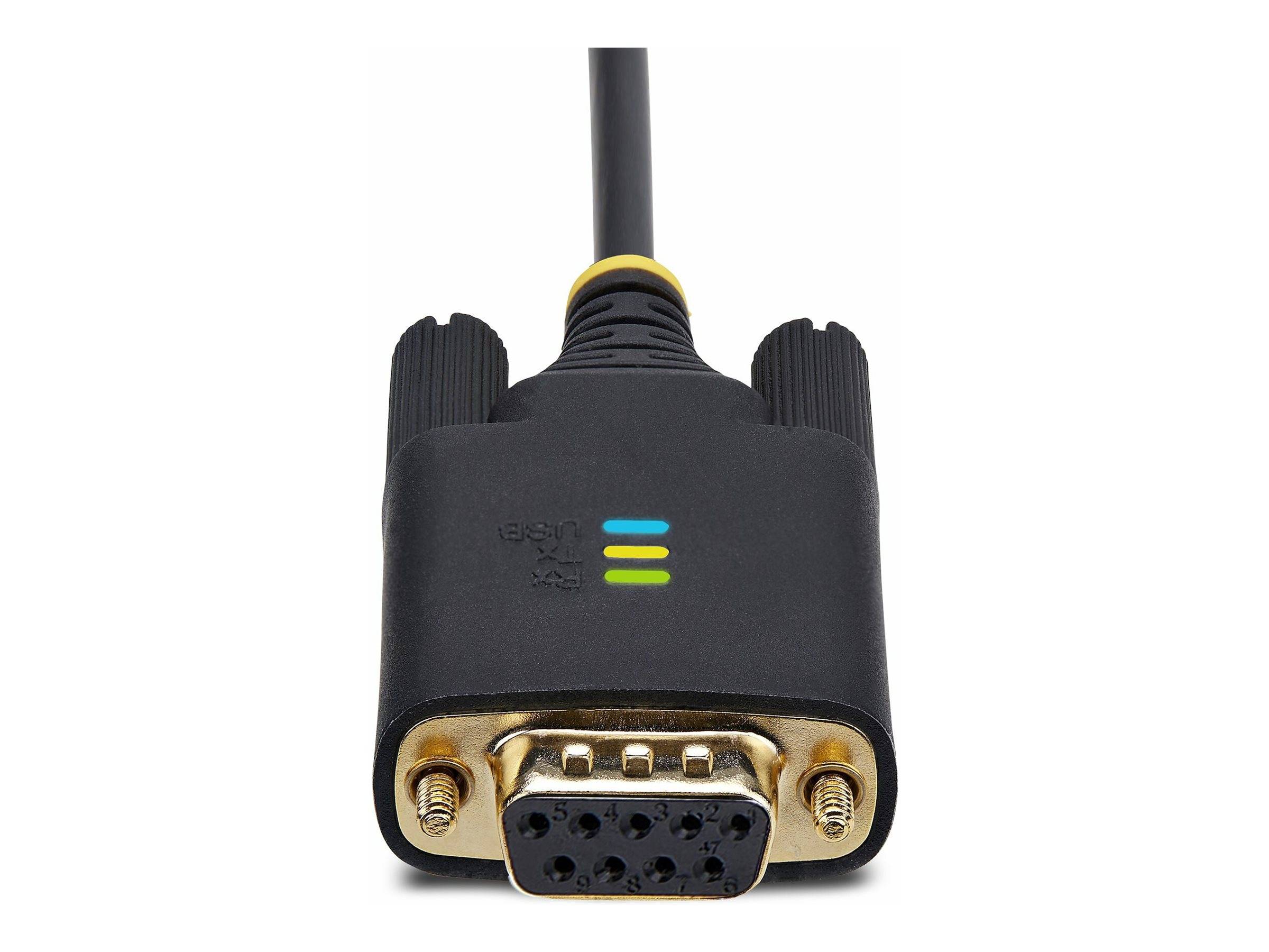 StarTech.com StarTech.com 1P3FFCNB-USB-SERIAL cavo seriale Nero 1 m USB tipo A DB-9 (3ft [1m] Adapter-2
