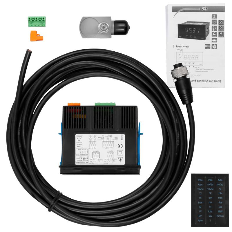 PCE Instruments PCE-PVS 30-DPD-U Gyorsulásmérő 0,1 %-5