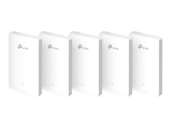 TP-LINK EAP615-Wall(5-pack) Omada  5 db-os csomag WLAN Access Point 1775 MBit/s 2.4 GHz, 5 GHz