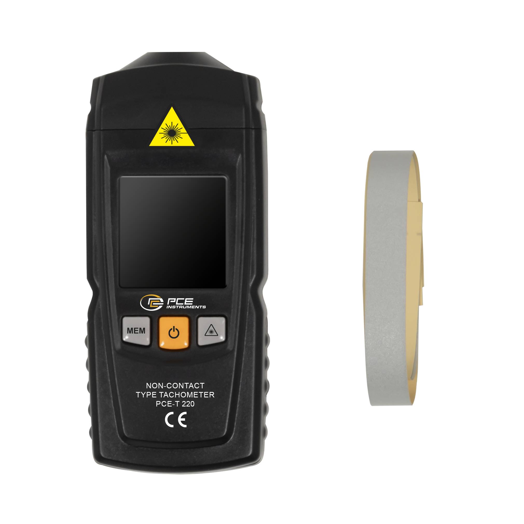 PCE Instruments PCE-T 230 Kézi tachométer 9999 fordulat/perc (max)-3