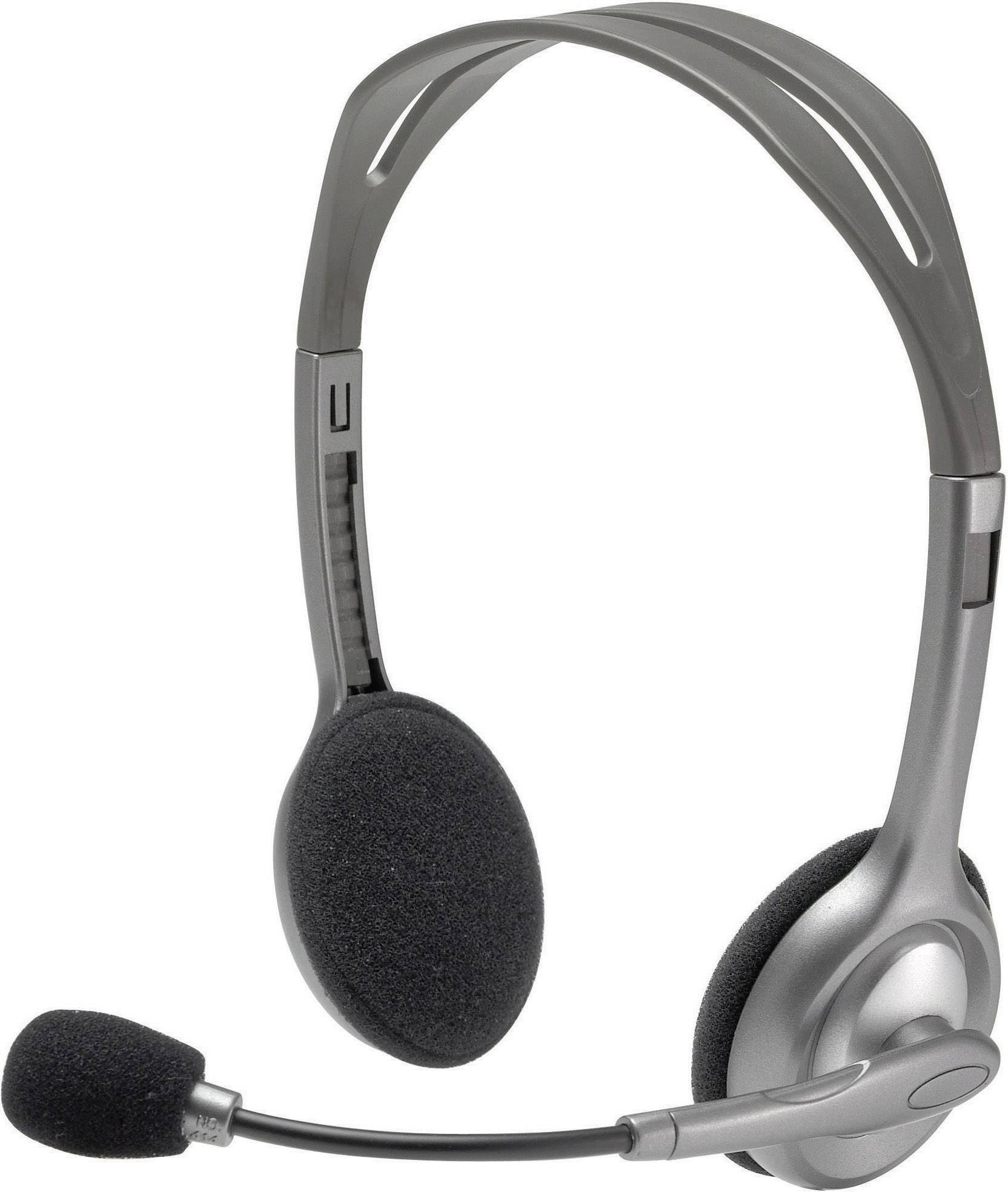 Micro-casque supra-aural Logitech H110 gris