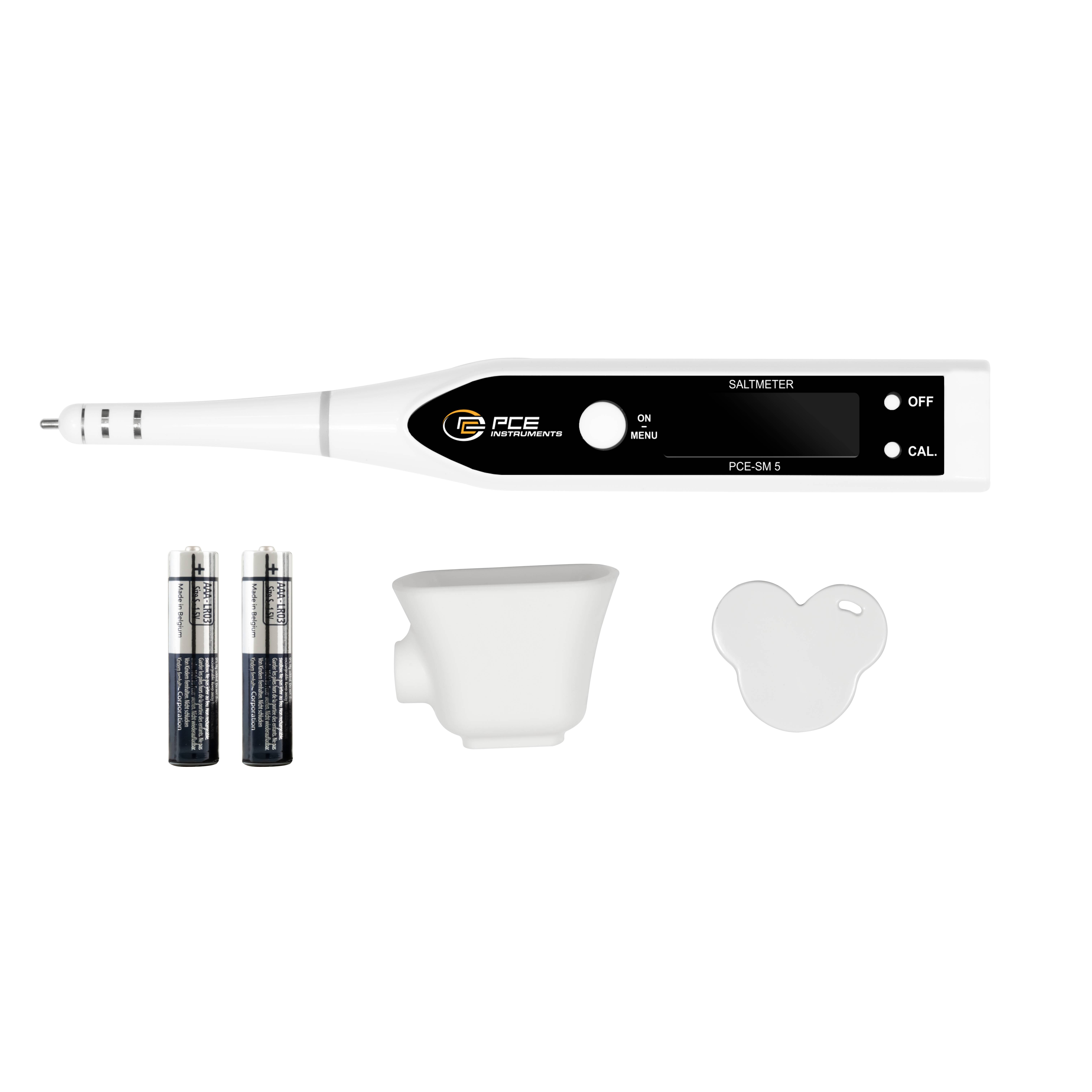 PCE Instruments Vezetőképesség mérő műszer Só, Hőmérséklet-4