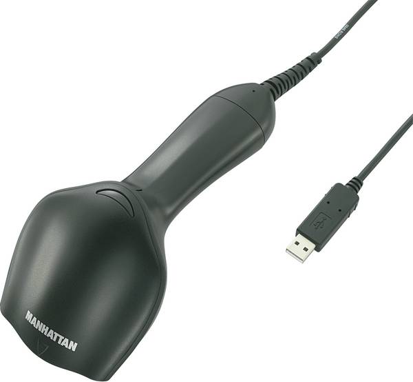 1D USB-s kézi vonalkód olvasó szkenner CCD Manhattan 460835