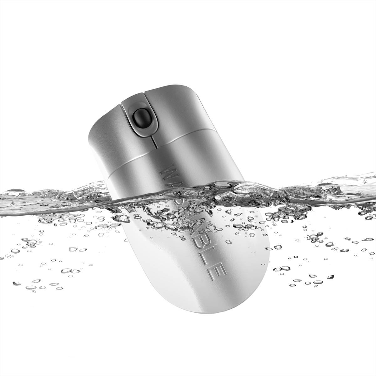 Sealshield SEAL SHIELD Silver Storm Mouse USB white WLAN egér USB Optikai Fehér 3 Gombok IP68 vízálló és porvédett-3