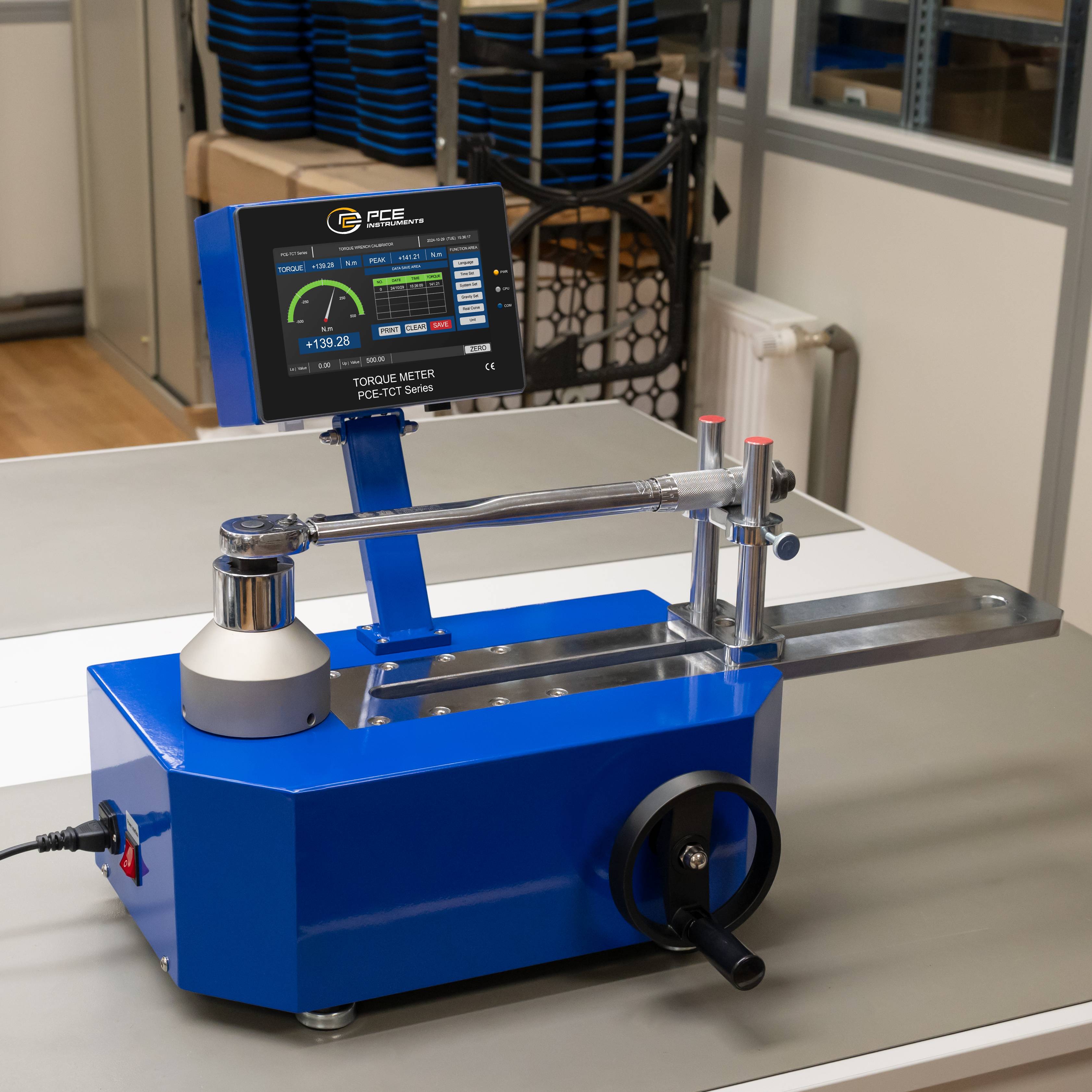 PCE Instruments PCE-TCT 2000 Nyomaték mérőműszer Gyári standard (tanúsítvány nélkül)-4