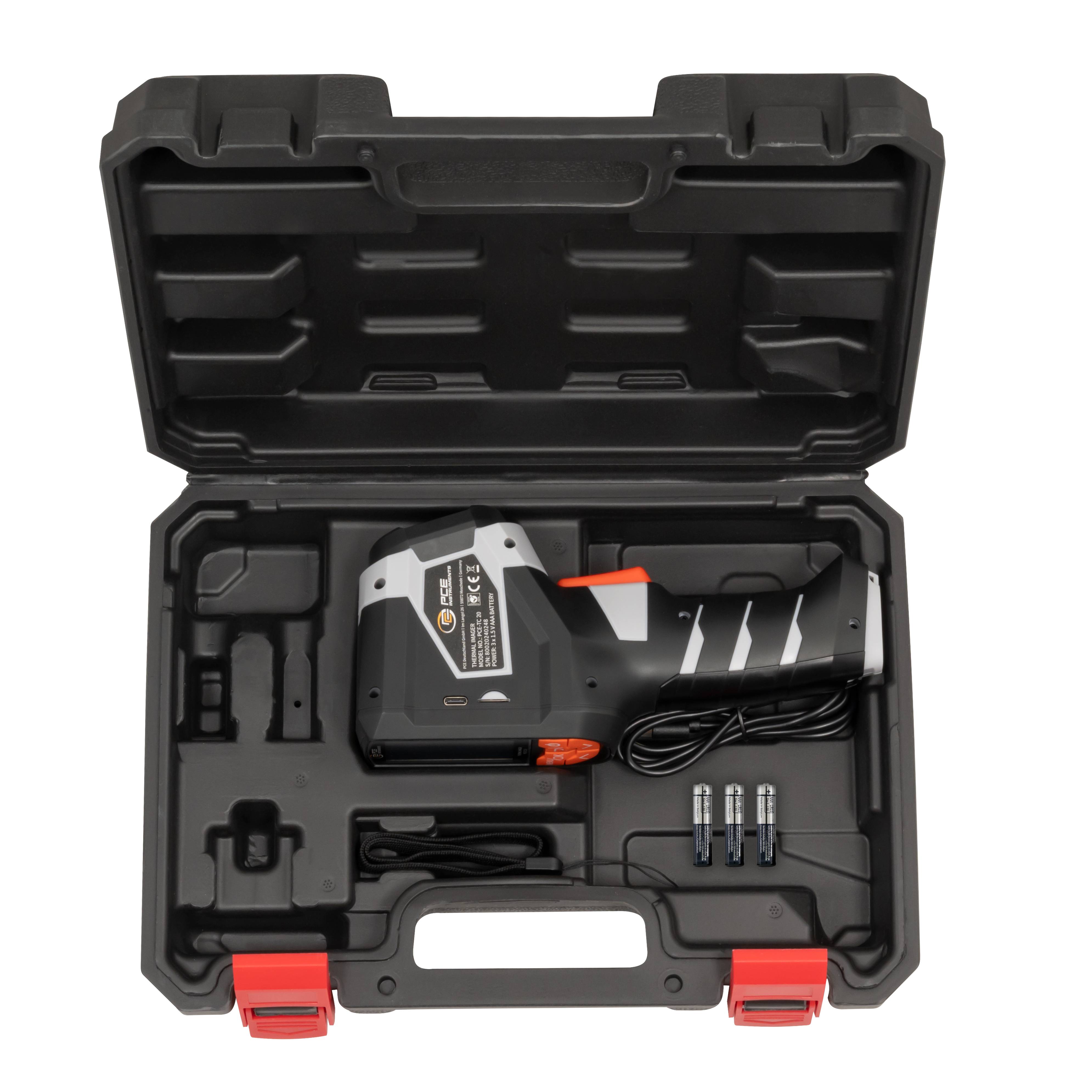 PCE Instruments PCE-TC 20 Hőkamera 0 - 400 °C USB-C, micro SD-6