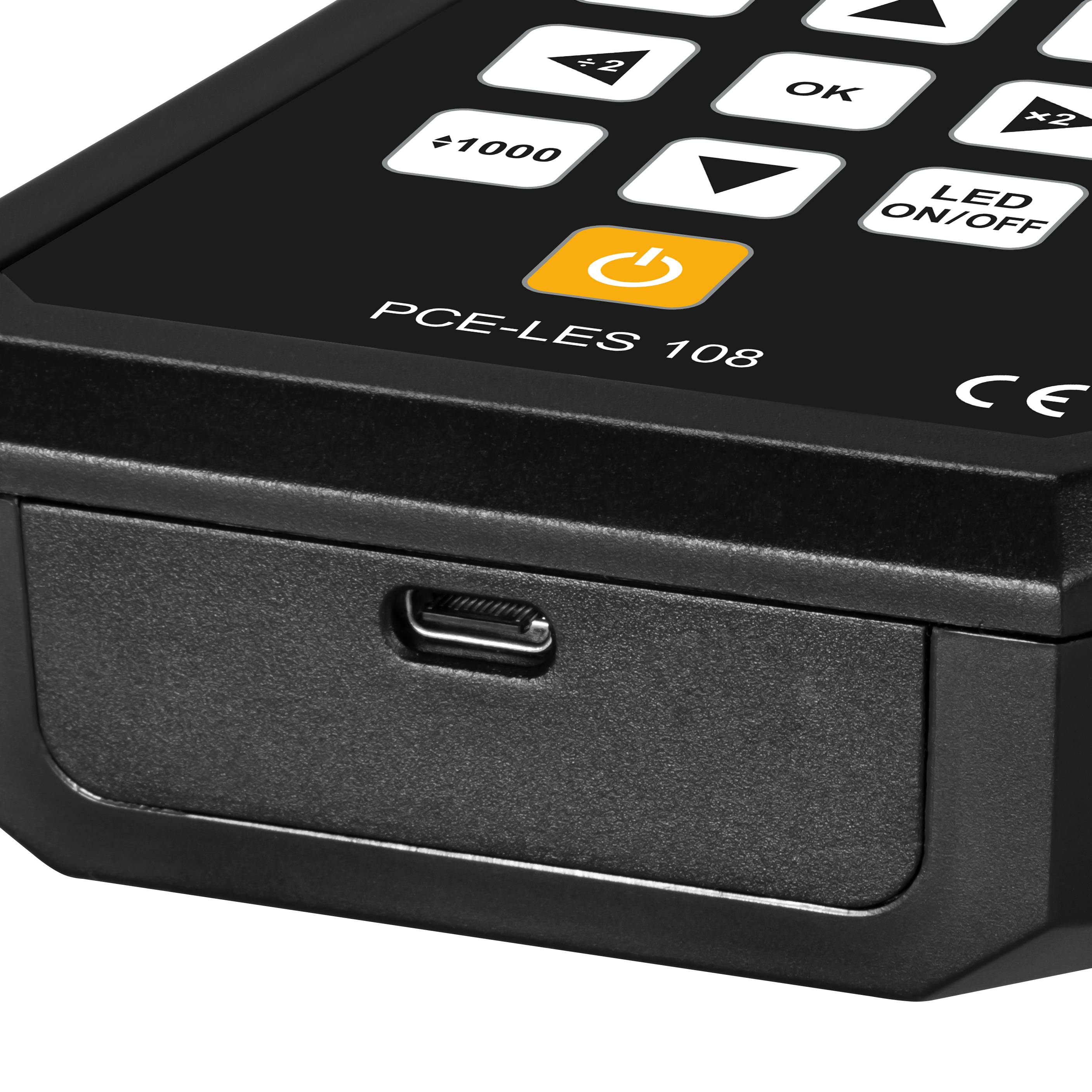 PCE Instruments PCE-LES 108 LED-es stroboszkóp LED-ek száma:8 db Fehér-2