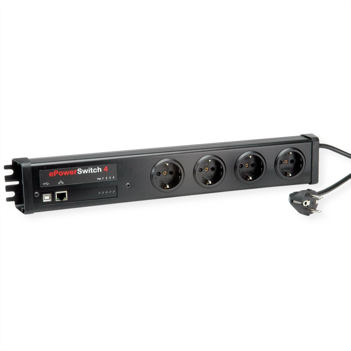 Neol EPS-4 R3-DE Stopcontact Zwart