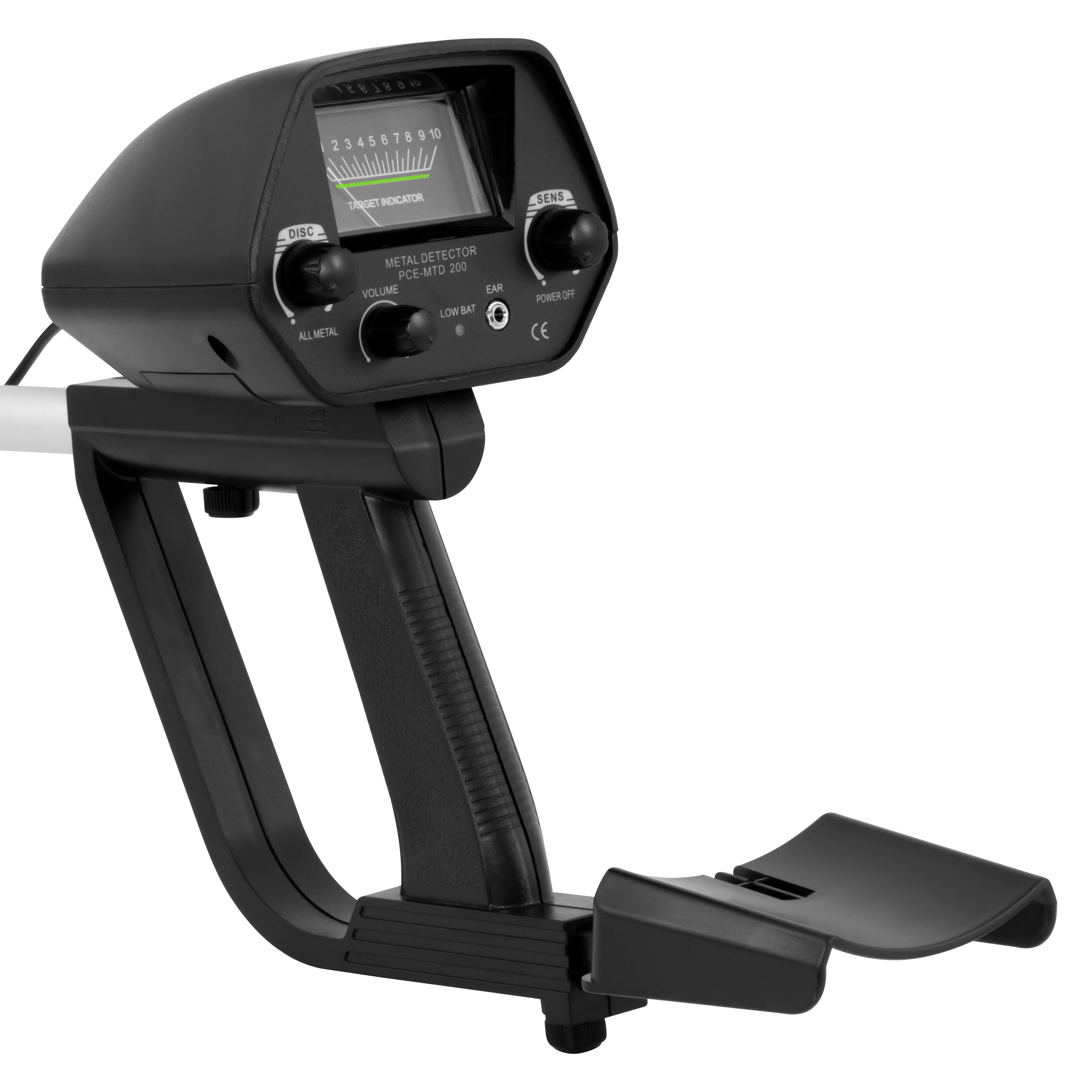 PCE Instruments PCE-MTD 200 Fémkereső Keresési mélység (max.) 16 cm analóg PCE-MTD 200-2