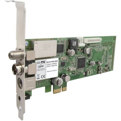 Hauppauge HVR-5525HD DVB-C (kábel), DVB-S (Sat), DVB-T (antenna), DVB-T2 (antenna), Analóg PCIe-kártya Felvétel funkció,