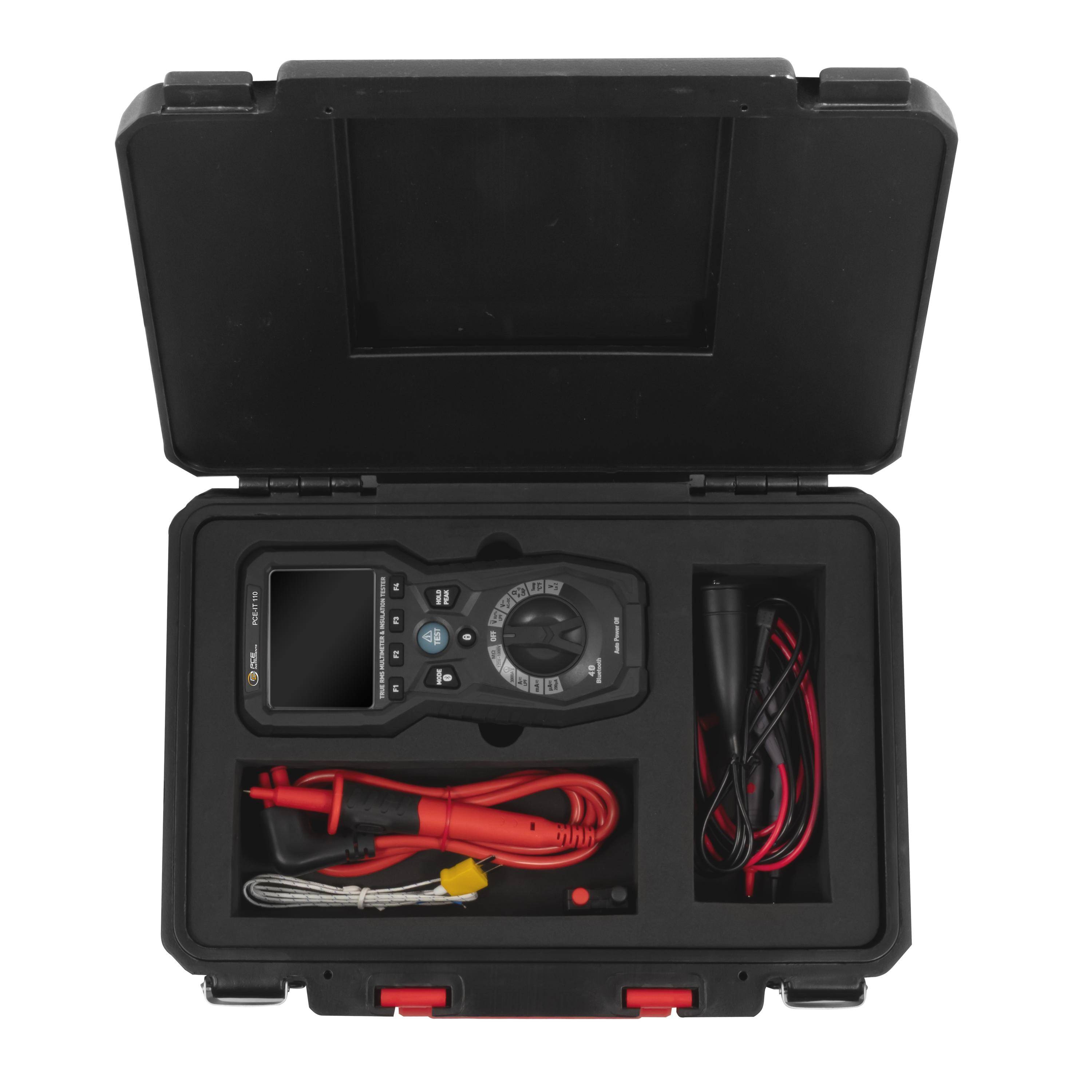 PCE Instruments PCE-IT 110 Szigetelésmérő műszer 1000 V 1000 mΩ-6