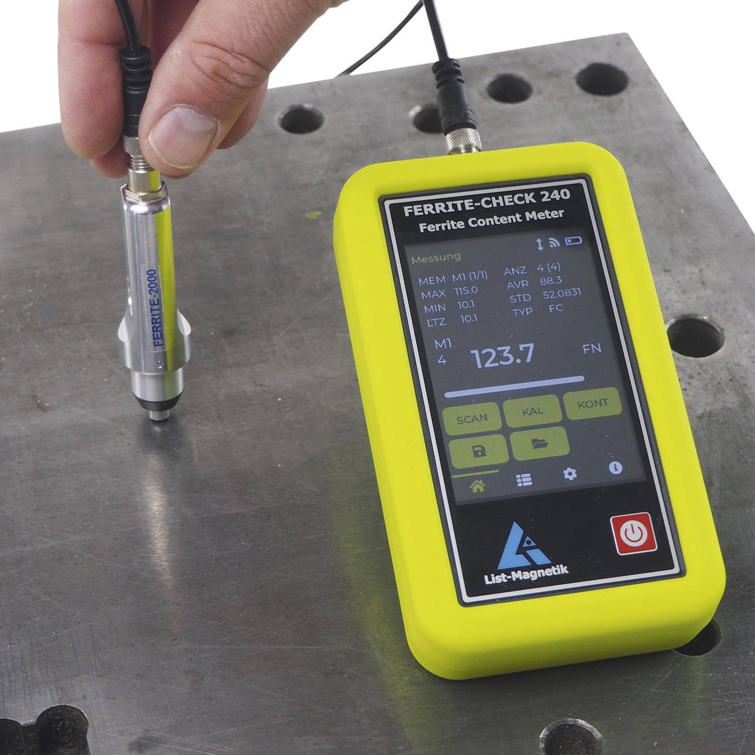 PCE Instruments LM-FC240 Rétegvastagság mérő-2