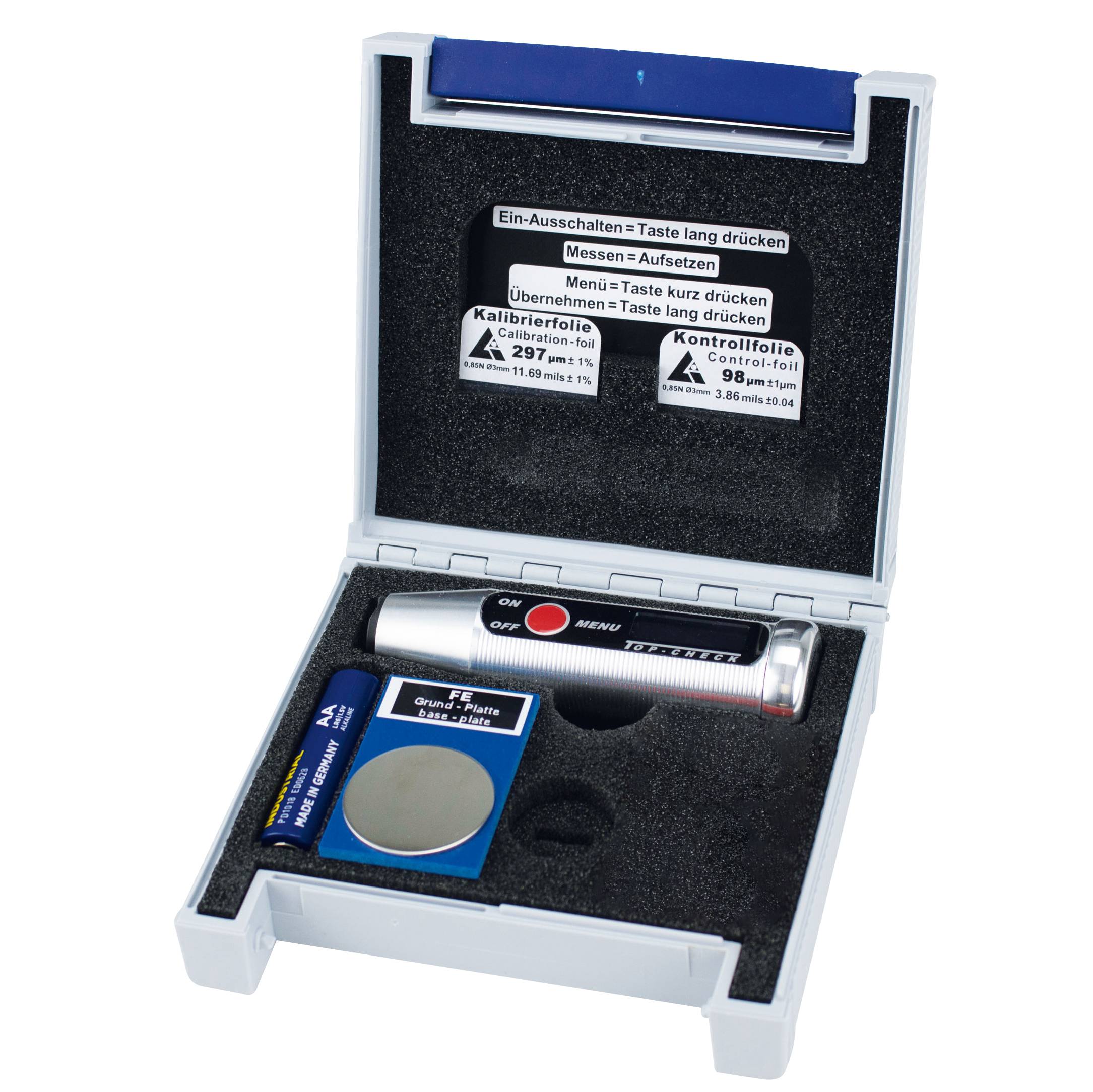 PCE Instruments LM-TC-FERRO Rétegvastagság mérő 2 - 5000 µm-4