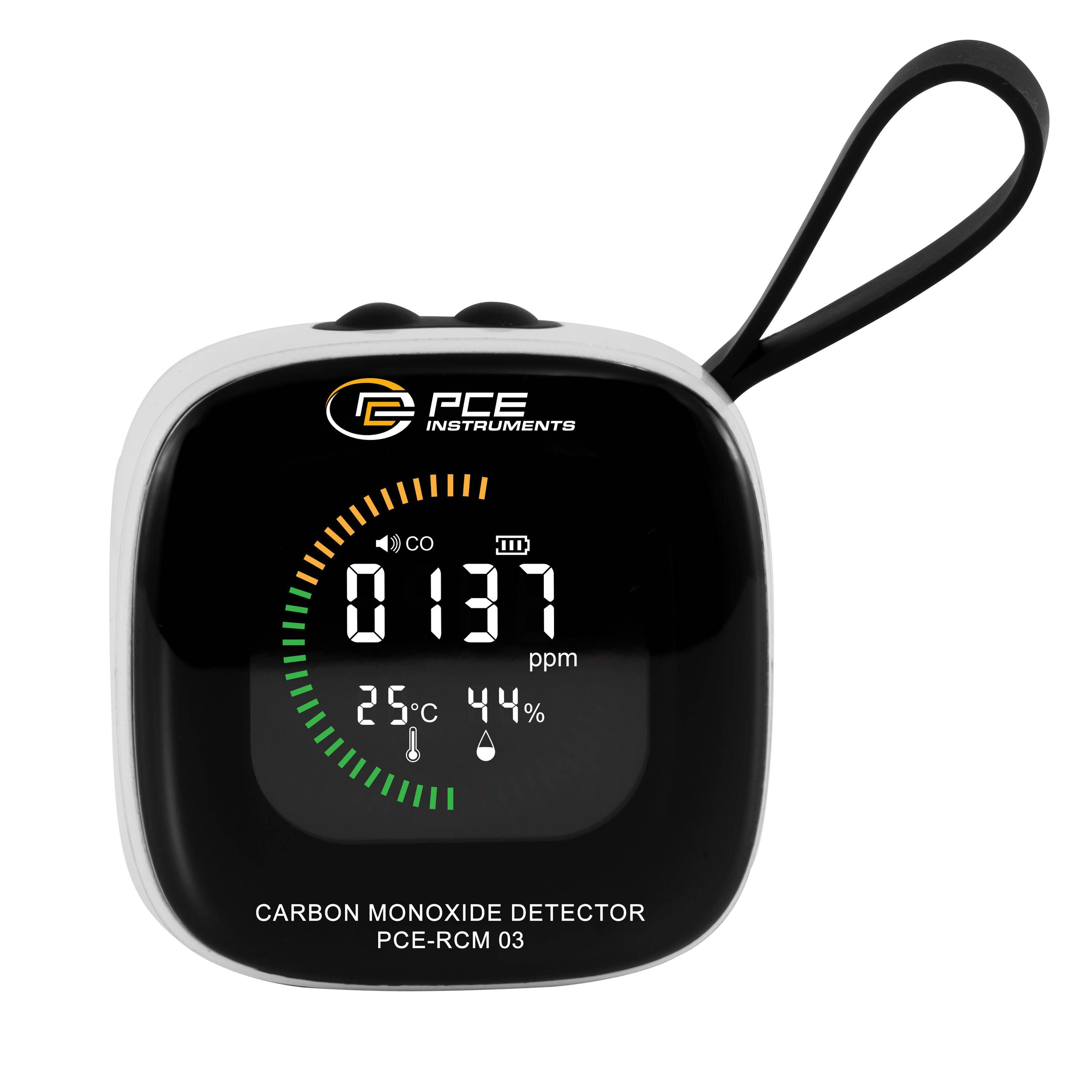 PCE Instruments Széndioxid mérő CO2 Hőmérsékletmérő funkcióval, USB csatlakozóval-3