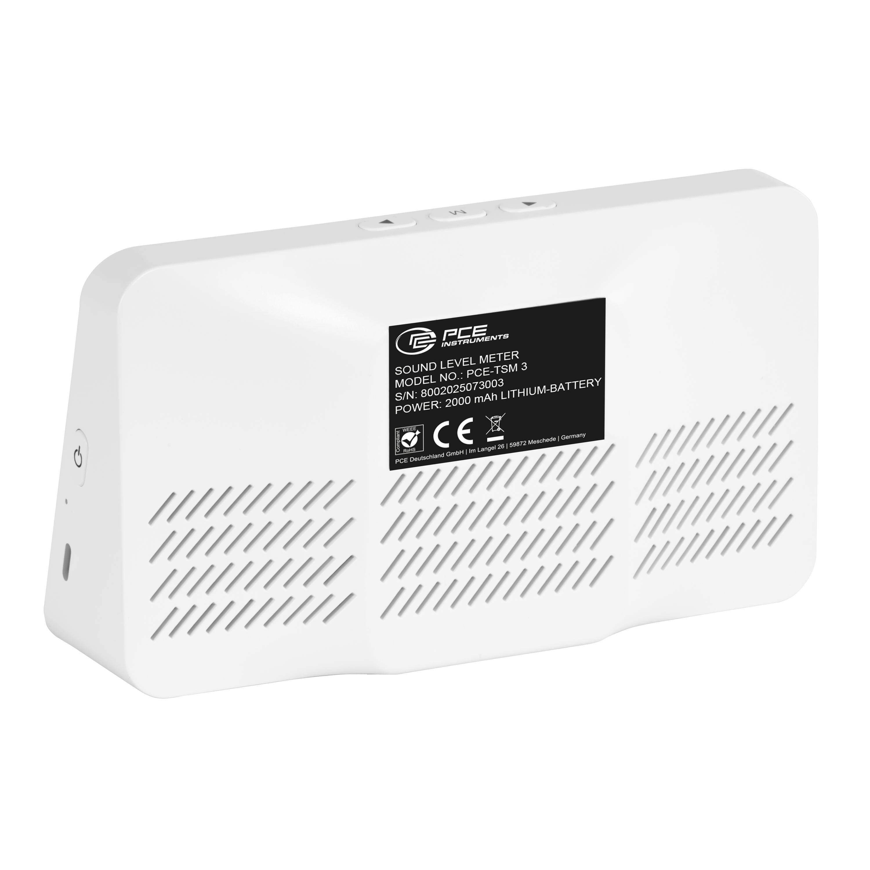 PCE Instruments Zajszintmérő 30 - 130 dB 50 Hz - 8500 Hz-4