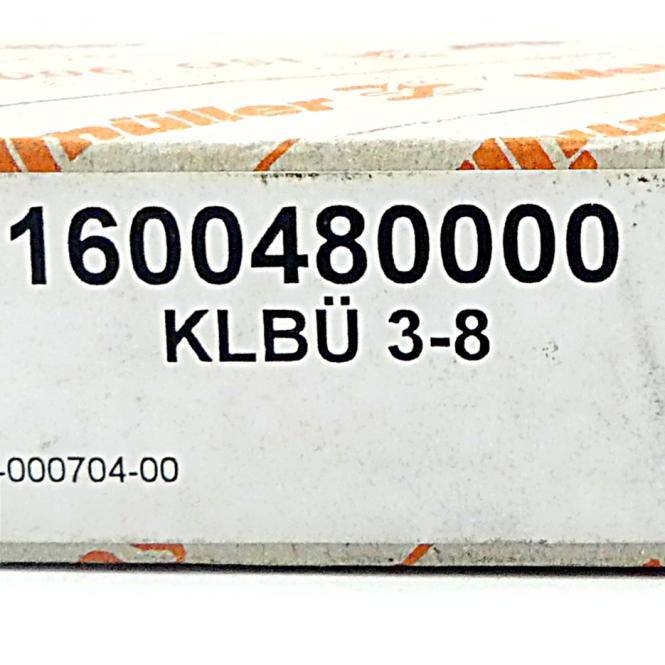 Weidmüller 1600480000 Alkalmas: 10x3 mm-es gyűjtősín 1 db-2