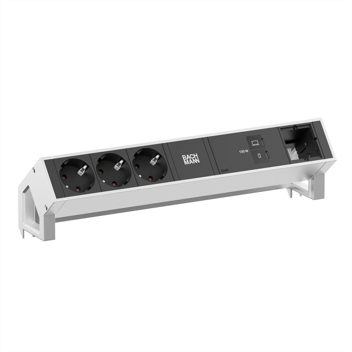 Bachmann BM0023761 Stopcontact Zilver (metallic)