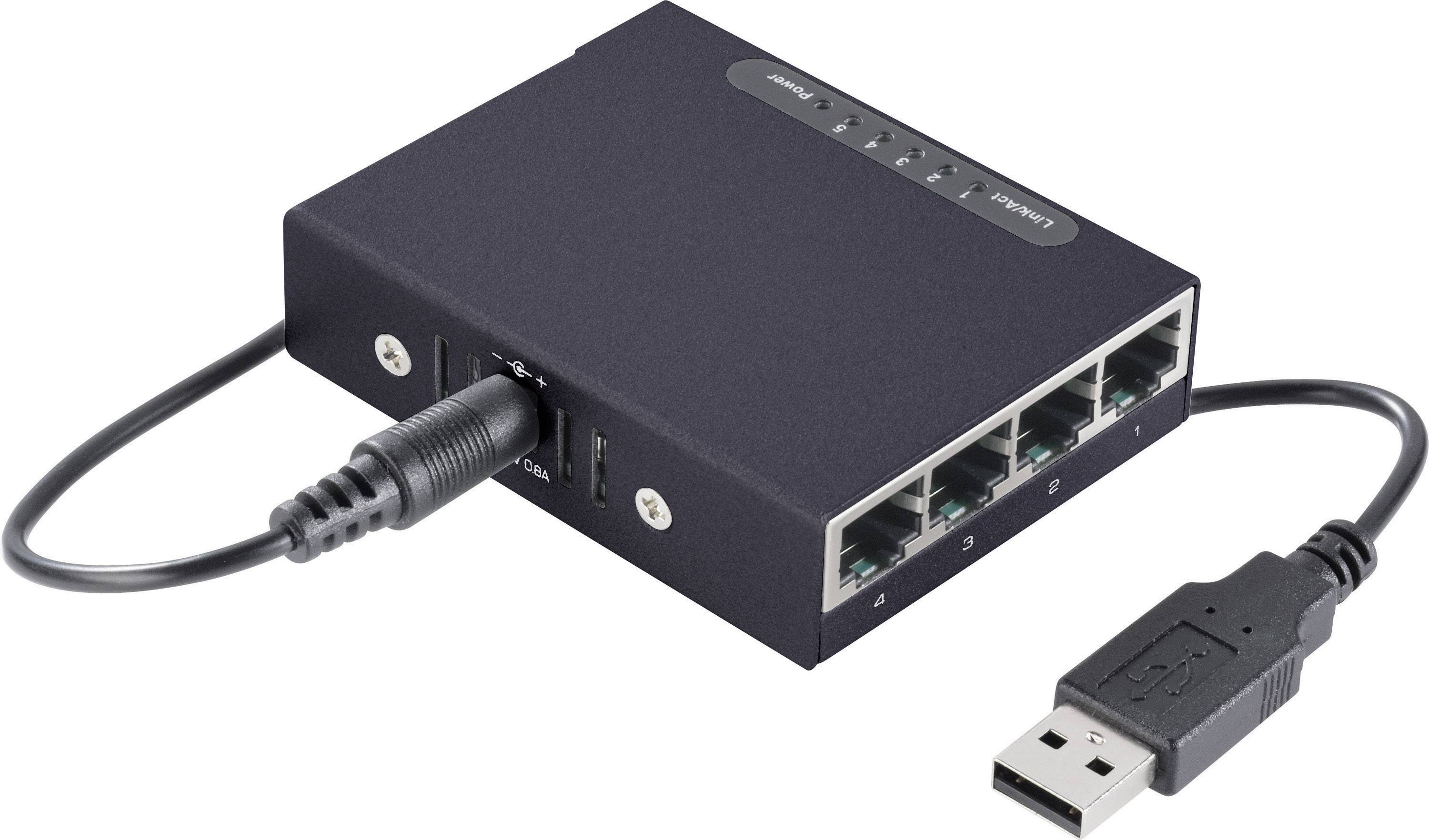 Mini switch, Conrad 100 Mbit/s-0