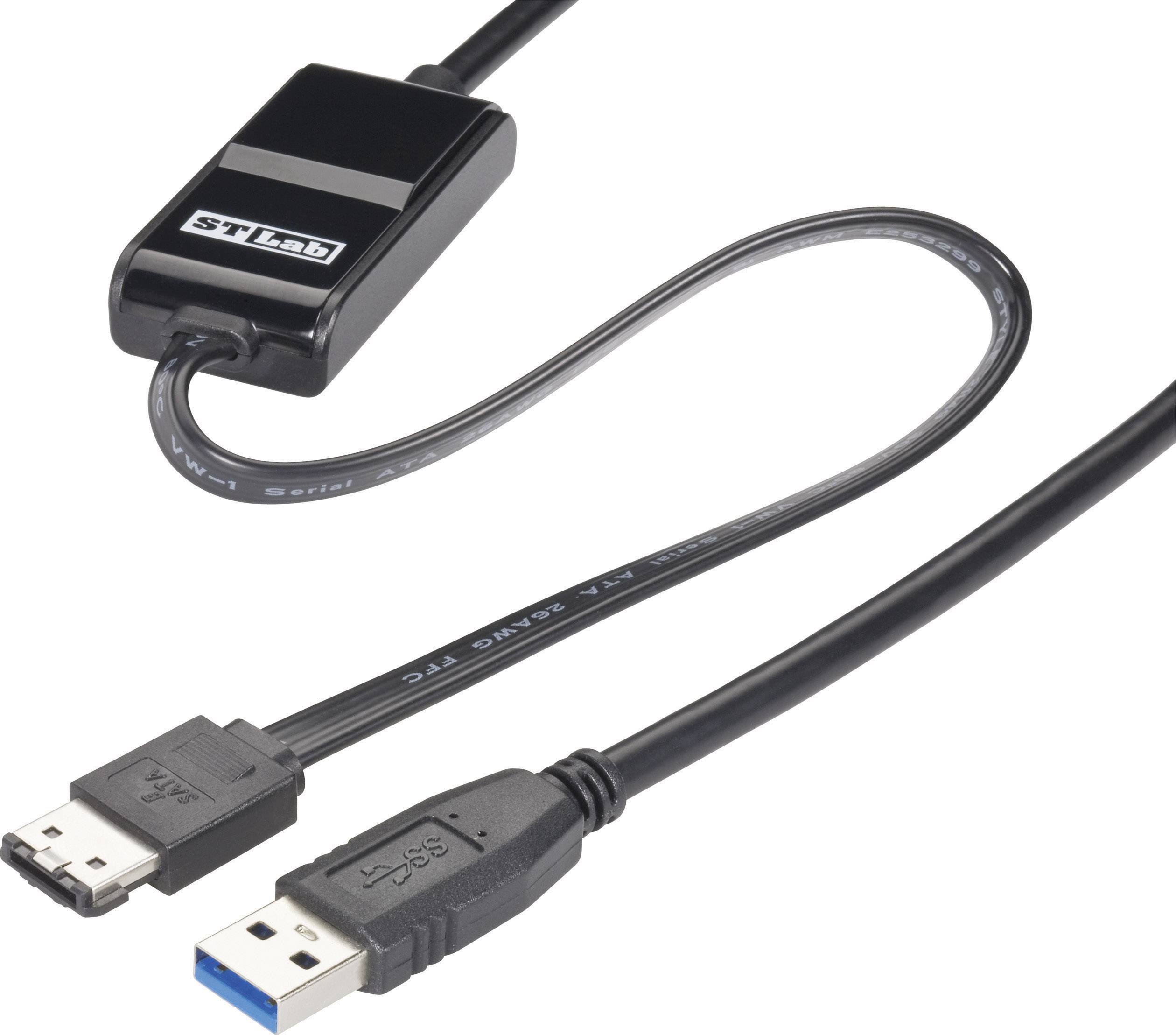 USB kábel 3.0/eSATA csatlakozó 1,3 m Conrad ár, eladó ...