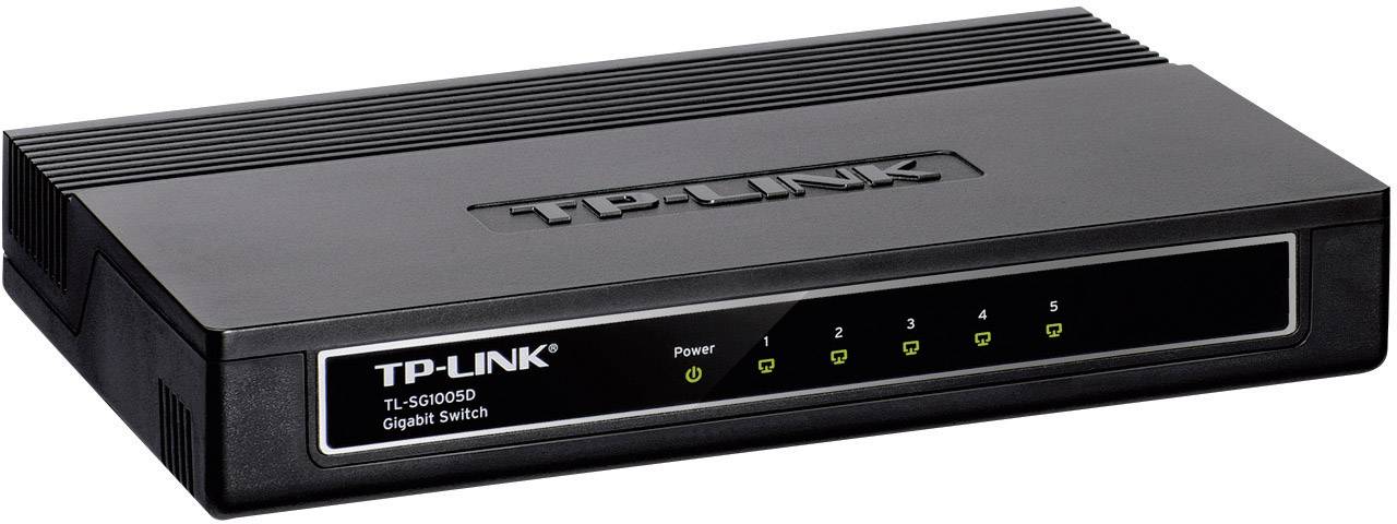 Desktop switch, 5 portos, TP-Link Gigabit SG100-2