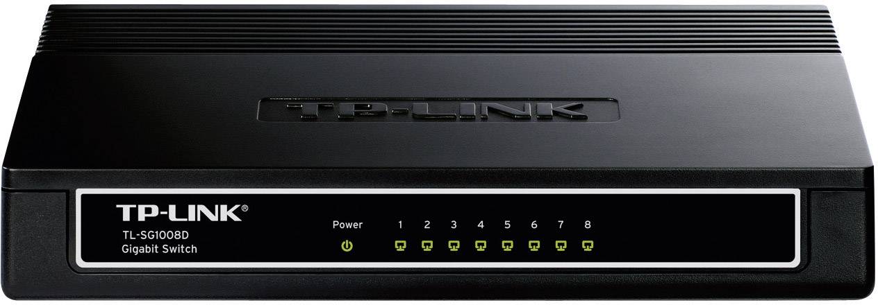 Desktop switch, 8 portos, TP-Link Gigabit SG1008D-0