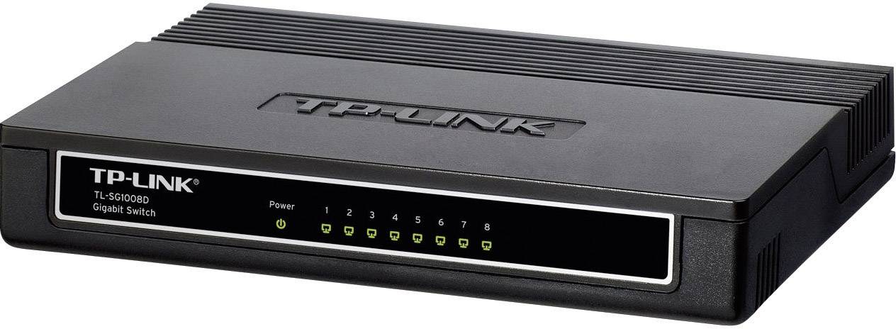 Desktop switch, 8 portos, TP-Link Gigabit SG1008D-1