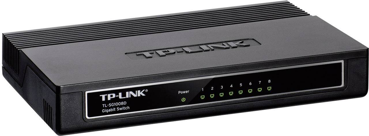 Desktop switch, 8 portos, TP-Link Gigabit SG1008D-2
