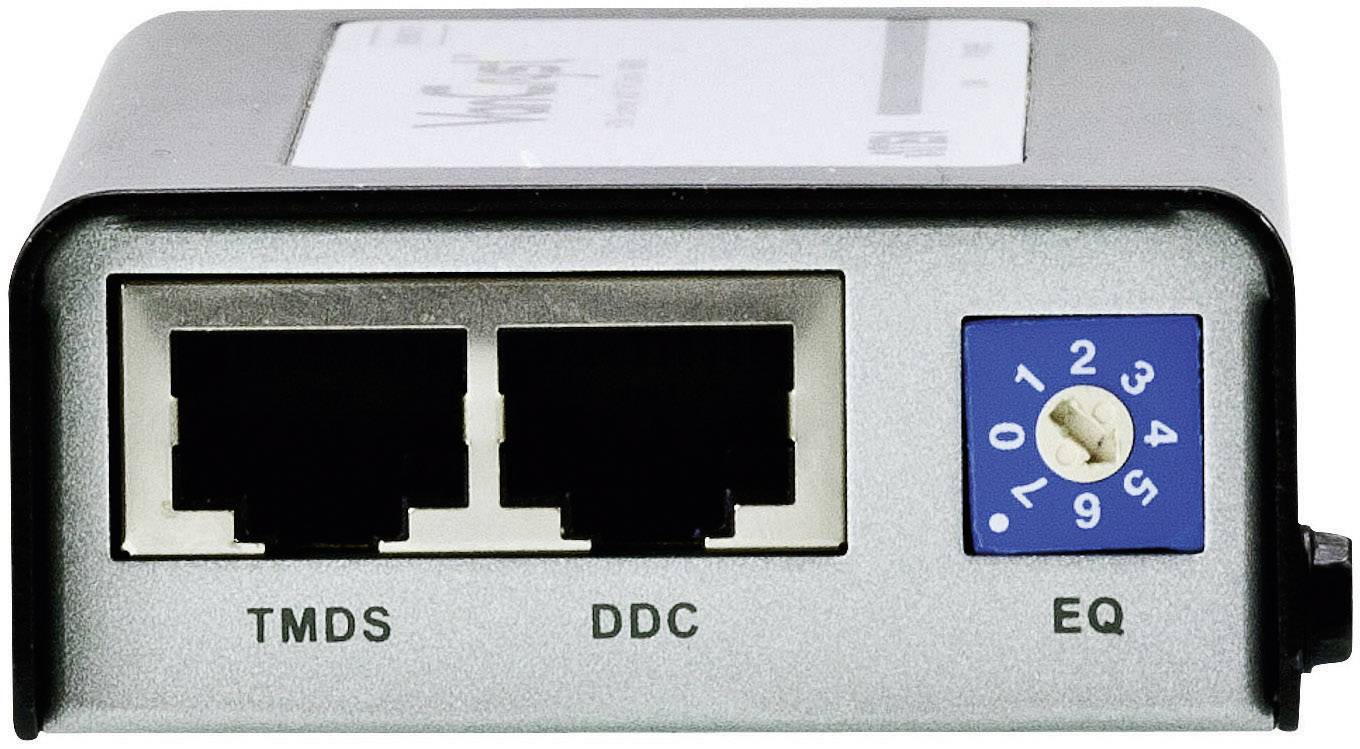 HDMI Extender, jeltovábbító RJ 45 csatlakozással, infra irányítással max.60m-ig Aten VE810-AT-G-3