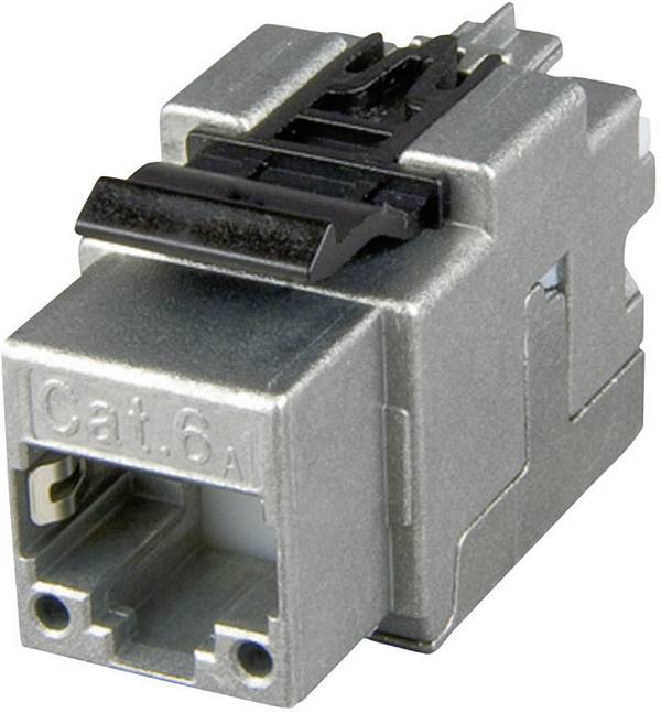 Telegärtner 100023225 RJ45 beépíthető modul Keystone CAT 6A 2 db