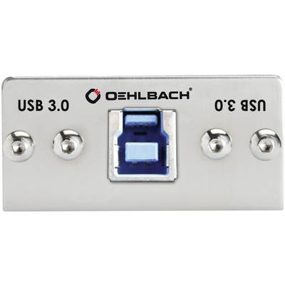 Oehlbach PRO IN MMT-C USB.3 B/A USB 3.0 Multimédia betét Kábelostorral
