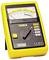 Un megohmetro giallo con display analogico e selettore rotativo per tensioni di prova fino a 1000V. Marca 'Chauvin Arnoux'.