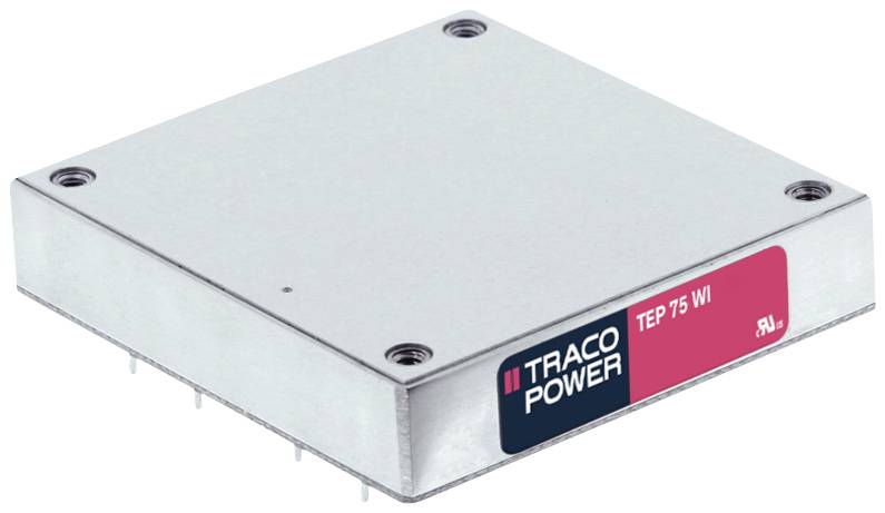 TracoPower TEP 75-2412WI Modulo convertitore DC/DC 24 V/DC 12 V/DC 6.3 A 75 W Num. uscite: 1 x Contenuto 1 pz.