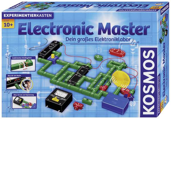 Kit esperimenti e pacchetti di apprendimento - Kosmos 615918 Electronic Master Kit esperimenti da 10 anni - Kit esperimenti e pacchetti di apprendimento - Kosmos 615918 Electronic Master Kit esperimenti da 10 anni -