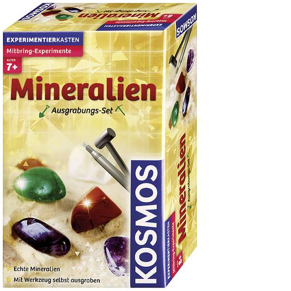 Kit di apprendimento natura - PRODOTTO IN LINGUA TEDESCA Kosmos Kit di scavi Minerali 630447 Classe di età da 7 anni - Kit di apprendimento natura - PRODOTTO IN LINGUA TEDESCA Kosmos Kit di scavi Minerali 630447 Classe di età da 7 anni -