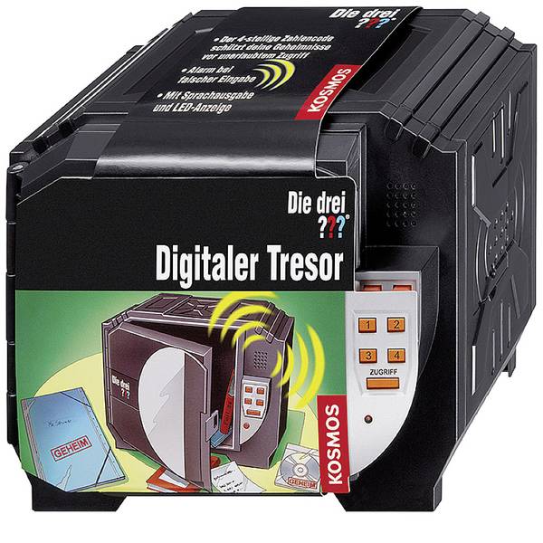 Kit esperimenti e pacchetti di apprendimento - PRODOTTO IN LINGUA TEDESCA Kosmos I tre ??? cassaforte digitale 631543 Classe di età da 8 anni - Kit esperimenti e pacchetti di apprendimento - PRODOTTO IN LINGUA TEDESCA Kosmos I tre ??? cassaforte digitale 631543 Classe di età da 8 anni -