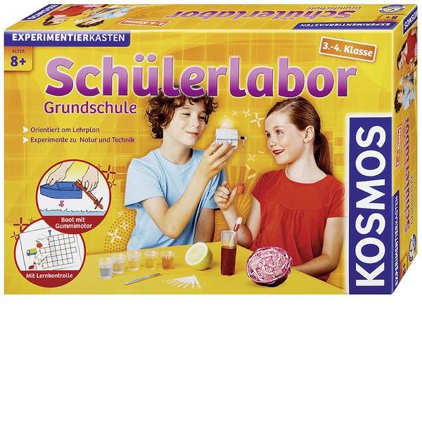 Kit di apprendimento chimica - Kosmos Schülerlabor Grundschule 633912 Kit esperimenti da 8 anni - Kit di apprendimento chimica - Kosmos Schülerlabor Grundschule 633912 Kit esperimenti da 8 anni -