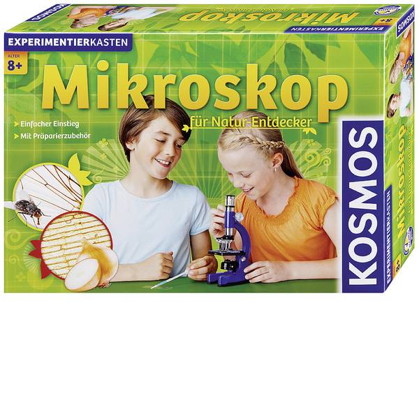 Kit microscopi e telescopi - Kit esperimenti Kosmos Mikroskop für Natur-Entdecker 635213 da 8 anni - Kit microscopi e telescopi - Kit esperimenti Kosmos Mikroskop für Natur-Entdecker 635213 da 8 anni -