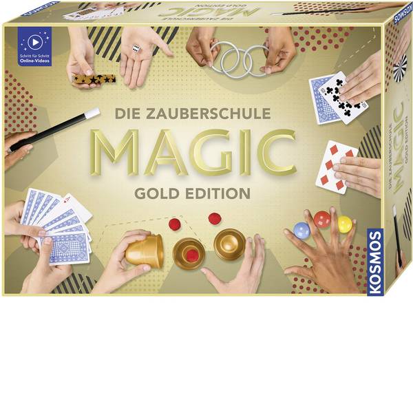 Kit esperimenti e pacchetti di apprendimento - Kosmos 698232 Die Zauberschule - Magic Gold Edition Kit esperimenti da 8 anni - Kit esperimenti e pacchetti di apprendimento - Kosmos 698232 Die Zauberschule - Magic Gold Edition Kit esperimenti da 8 anni -