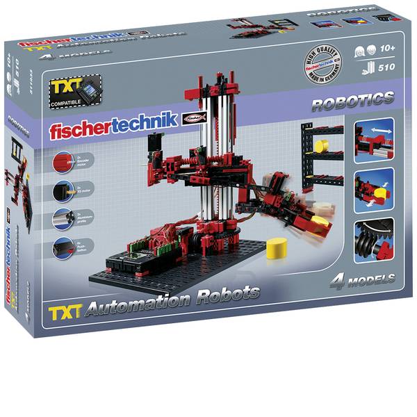 Robot in kit di montaggio - fischertechnik Robot ROBOTICS TXT Automation Robots 511933 - Robot in kit di montaggio - fischertechnik Robot ROBOTICS TXT Automation Robots 511933 -